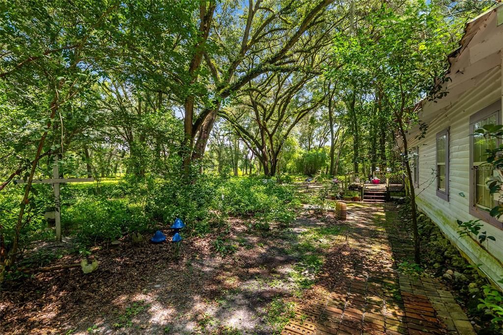 Backyard, Exterior