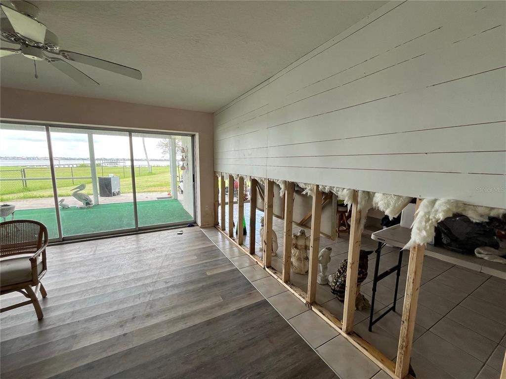Interior, Sun Room, Wood Texture Flooring