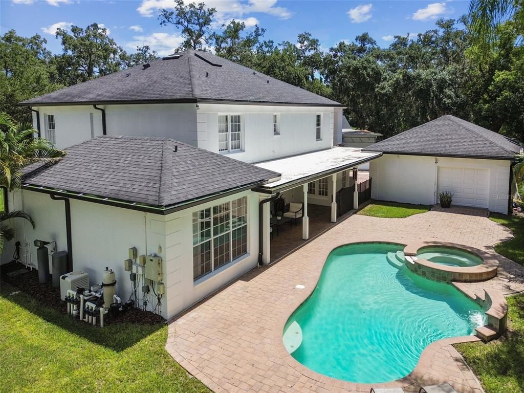 Detached Garage, Exterior, Pool
