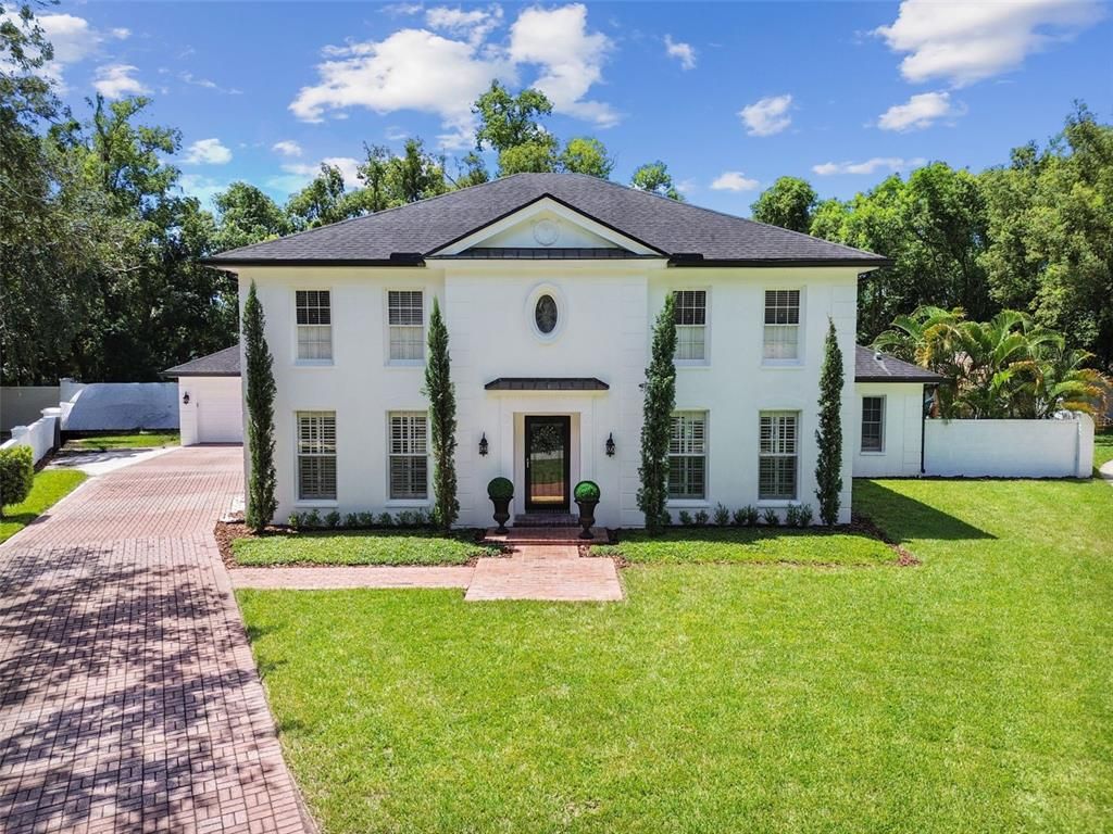 Backyard, Exterior, Facade, Georgian