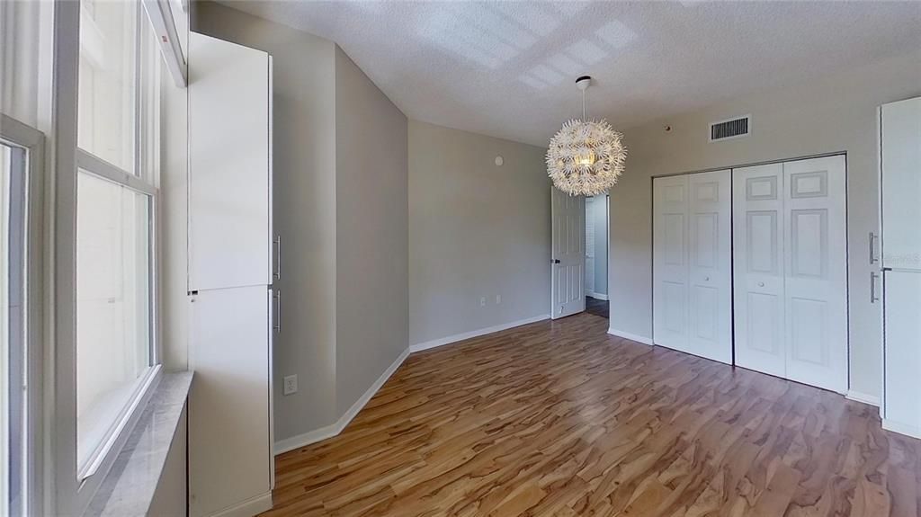 Chandelier, Empty room, Interior, Wood Texture Flooring