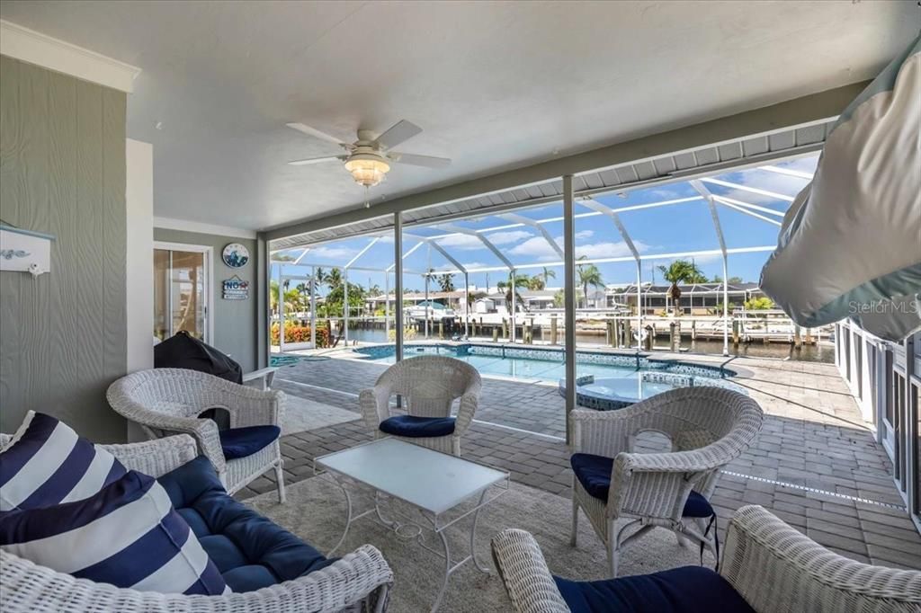 Glass Ceilings, Interior, Living room, Pool, Sun Room, Water