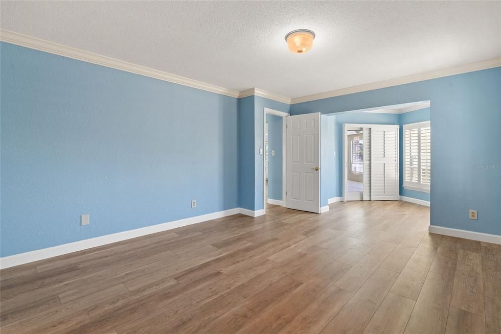 Empty room, Interior, Wood Texture Flooring
