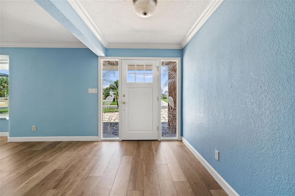Empty room, Interior, Wood Texture Flooring