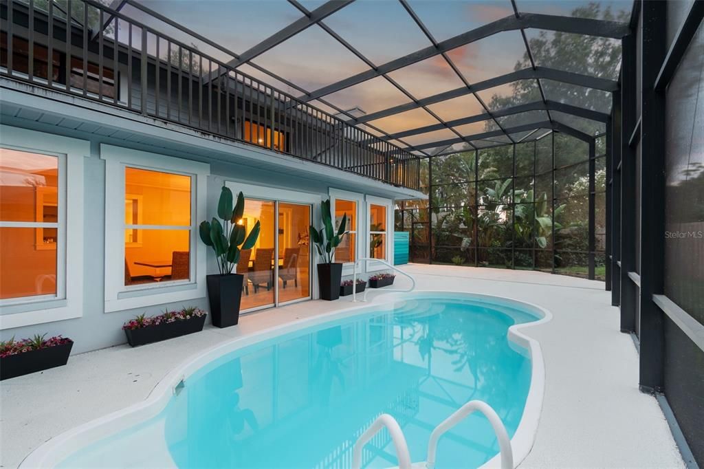 Glass Ceilings, Interior, Pool, Sun Room