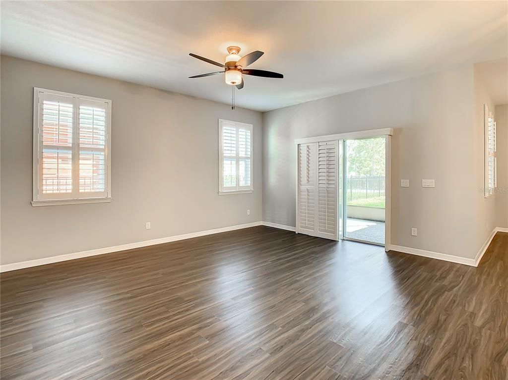 Empty room, Interior, Wood Texture Flooring