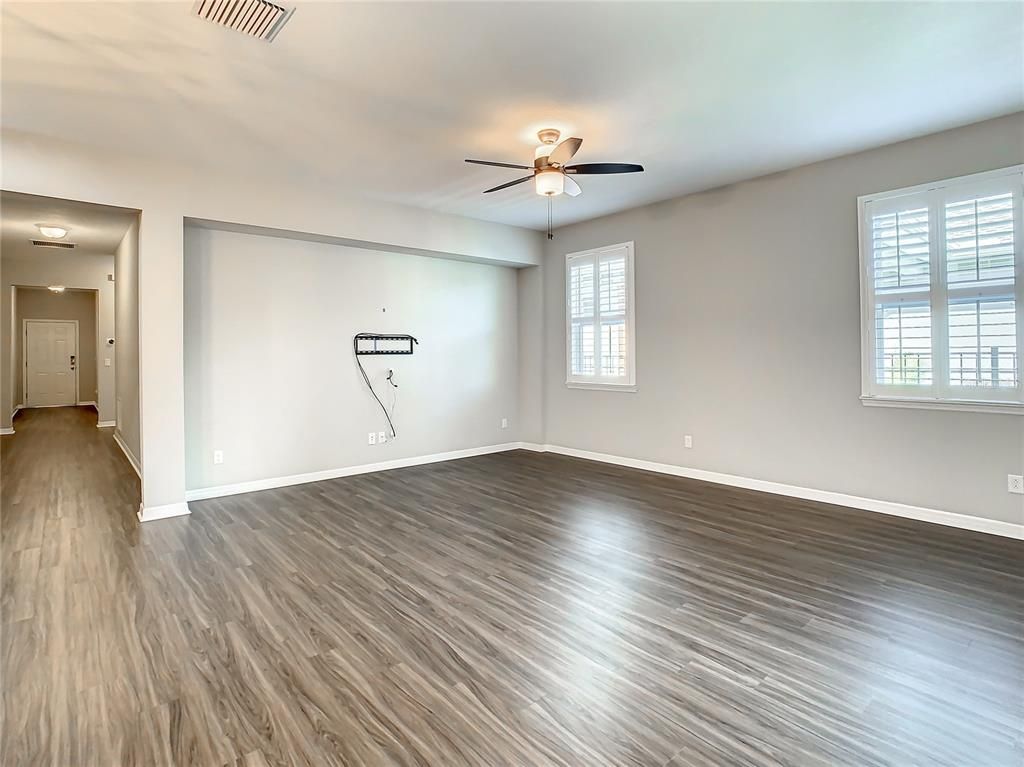 Empty room, Interior, Wood Texture Flooring