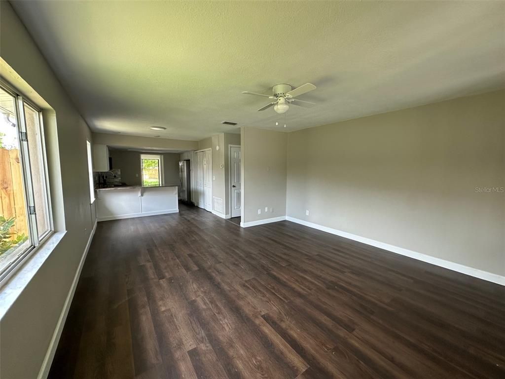 Empty room, Interior, Wood Texture Flooring
