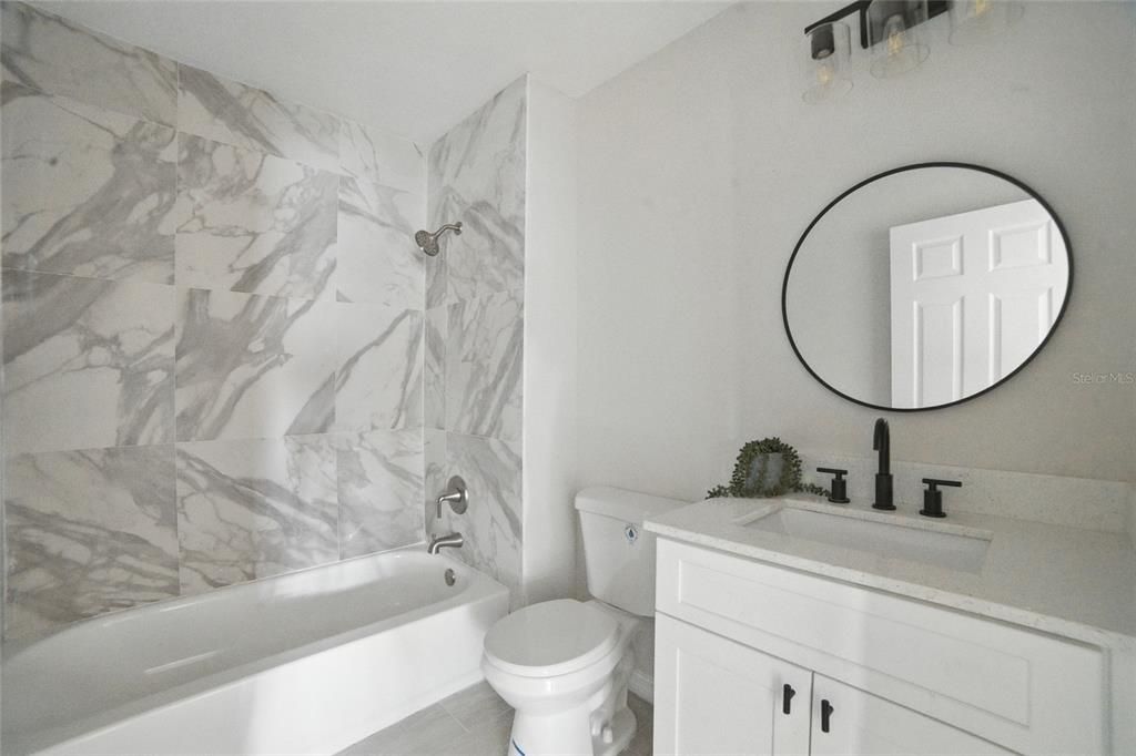 Bathroom, Interior, Marble Walls