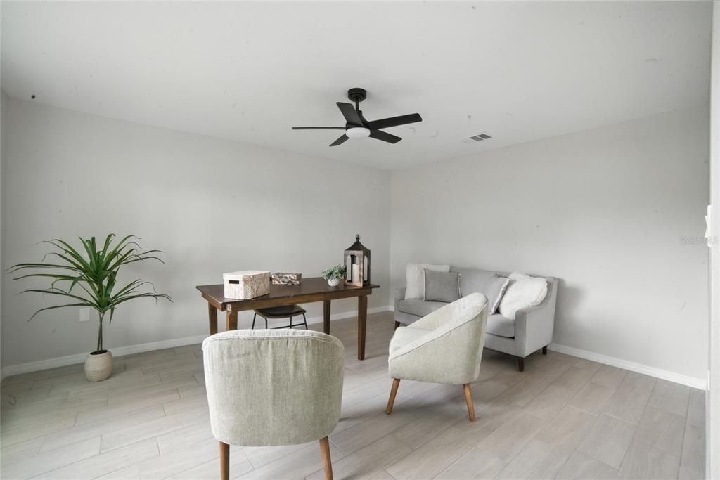 Home Office, Interior, Wood Texture Flooring