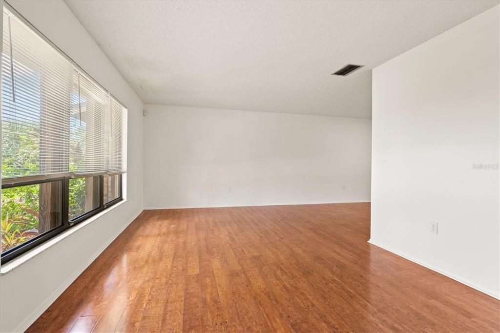 Empty room, Interior, Wood Texture Flooring