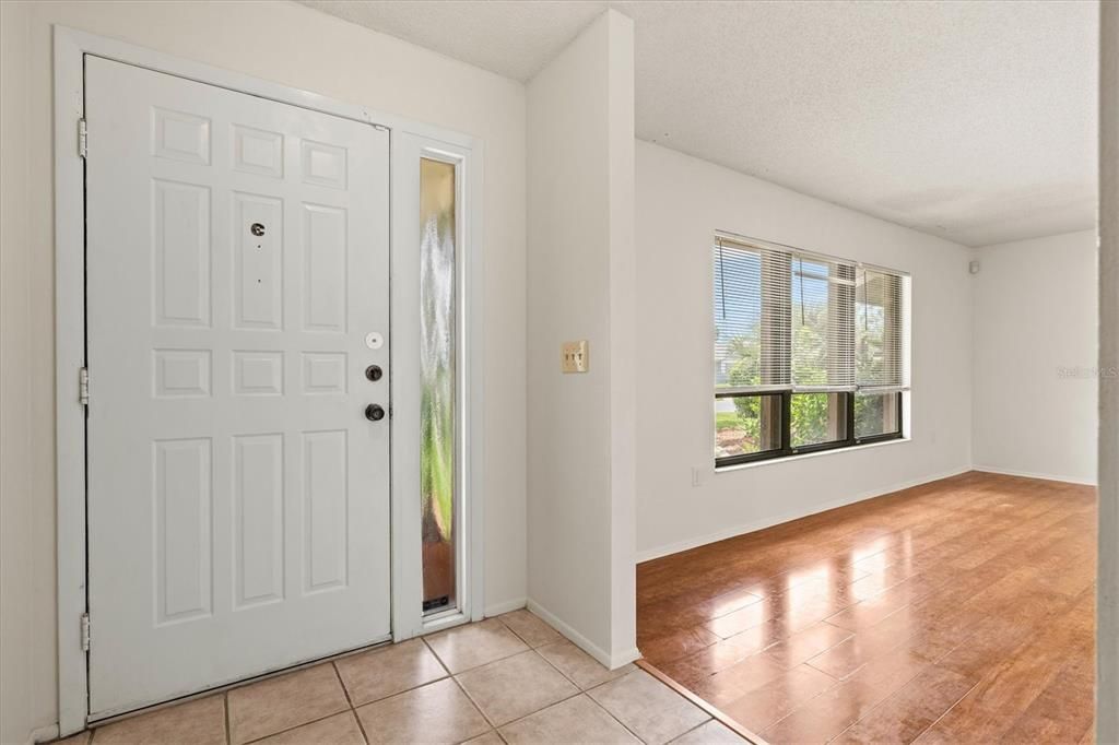Empty room, Interior, Wood Texture Flooring