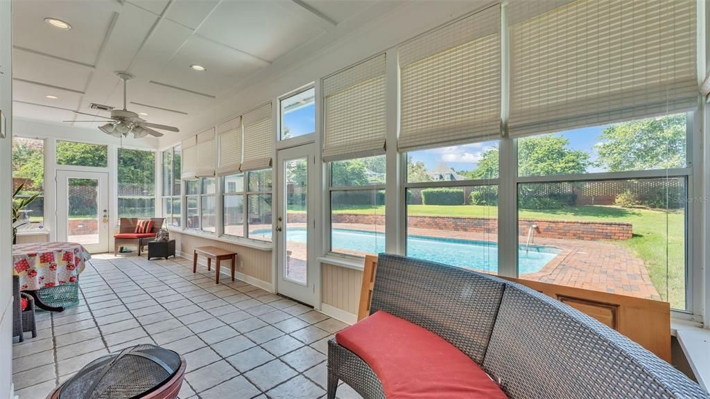 Interior, Recessed Lighting, Sun Room