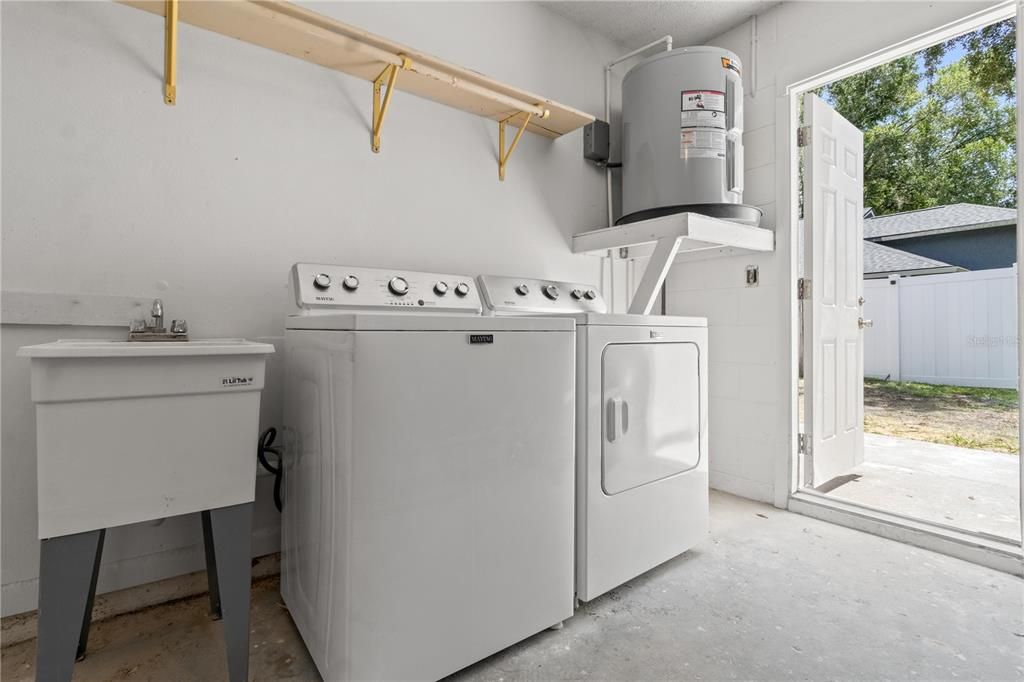 Interior, Washer