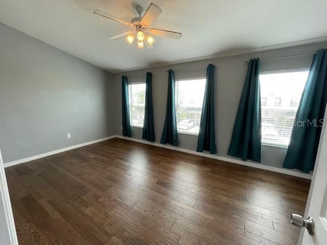 Empty room, Interior, Wood Texture Flooring