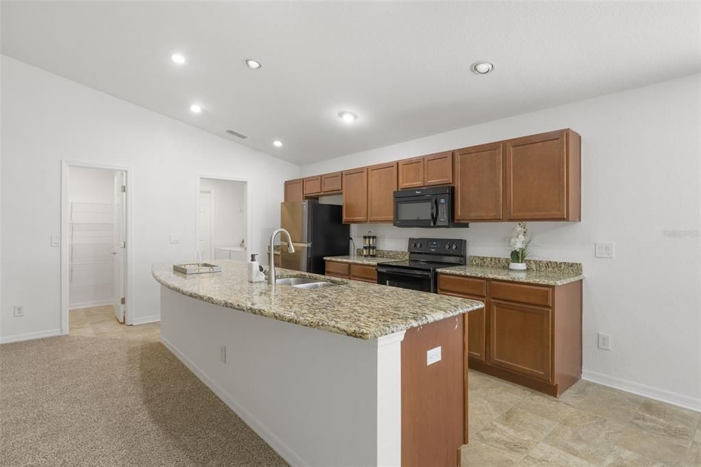 Interior, Kitchen, Recessed Lighting