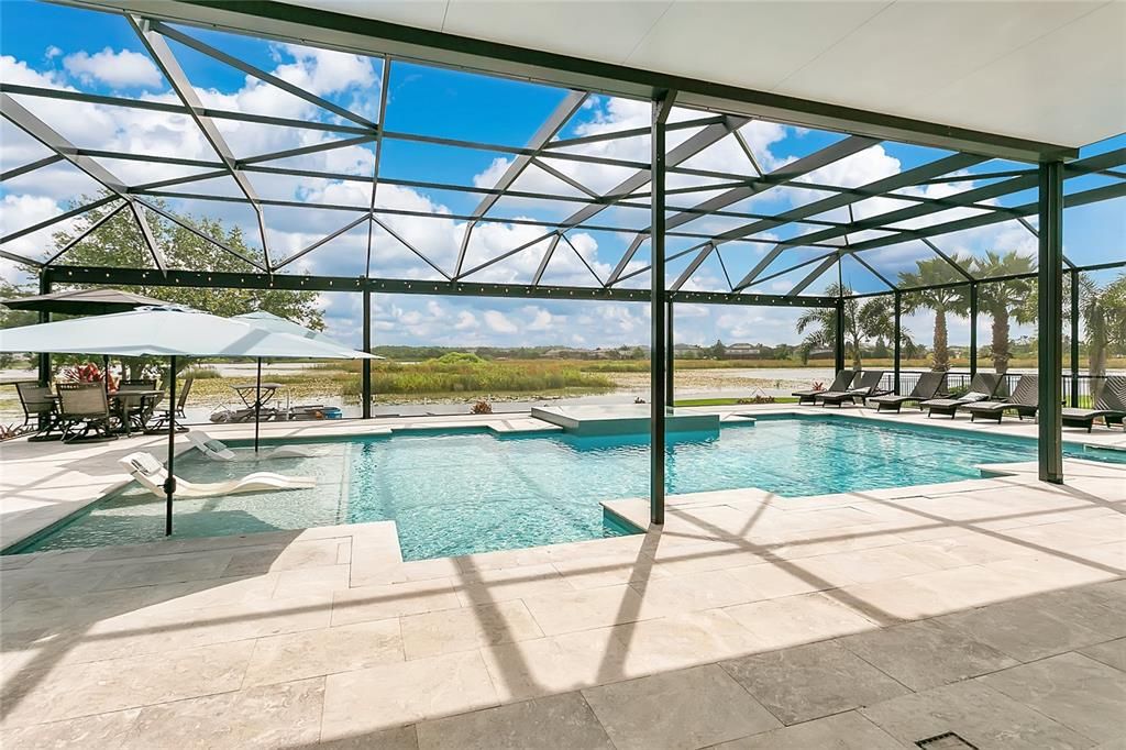 Glass Ceilings, Interior, Pool, Sun Room