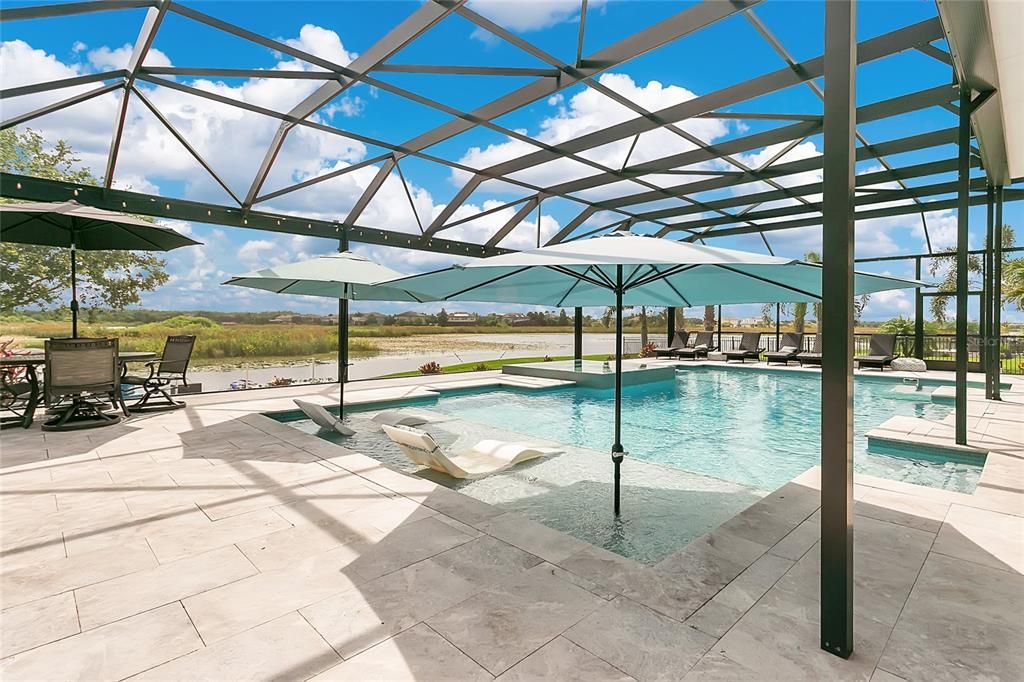 Glass Ceilings, Interior, Pool, Sun Room, Water