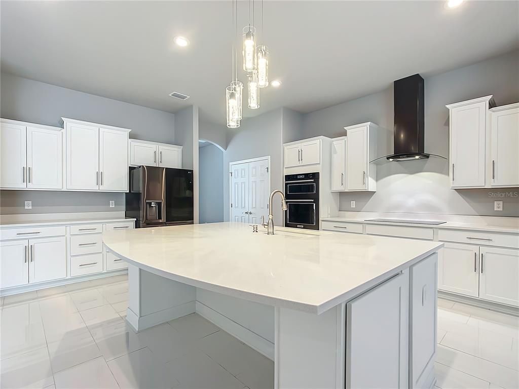 Interior, Kitchen, Pendant Lights, Recessed Lighting