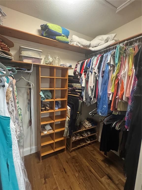 Interior, Walk-in Closets, Wood Texture Flooring