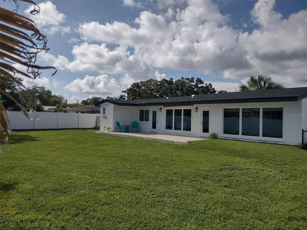 Backyard, Exterior, Solar Panels