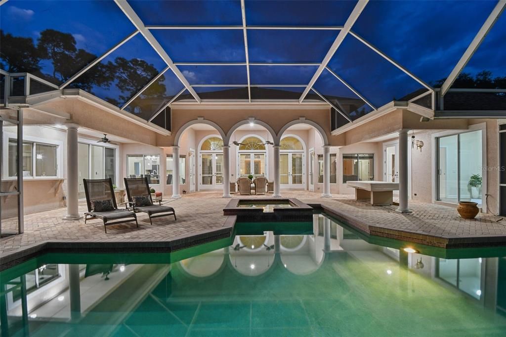 Glass Ceilings, Interior, Pool, Sun Room