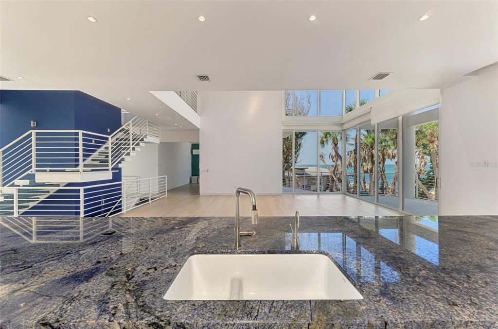 Interior, Pool, Recessed Lighting, Water
