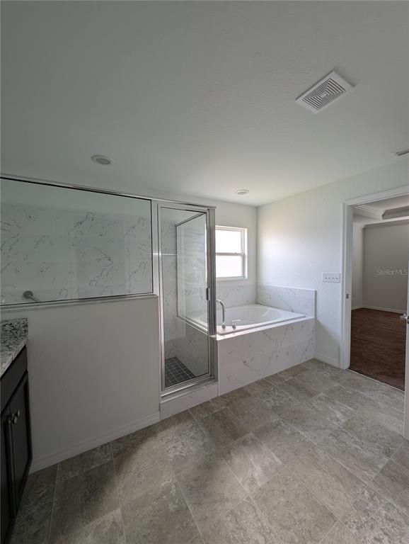 Bathroom, Glass Shower, Interior, Marble Walls