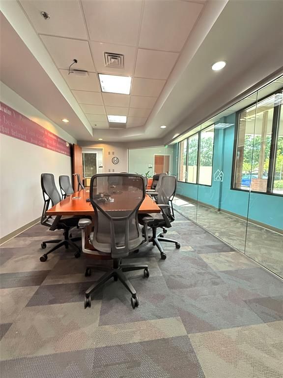 Home Office, Interior, Recessed Lighting