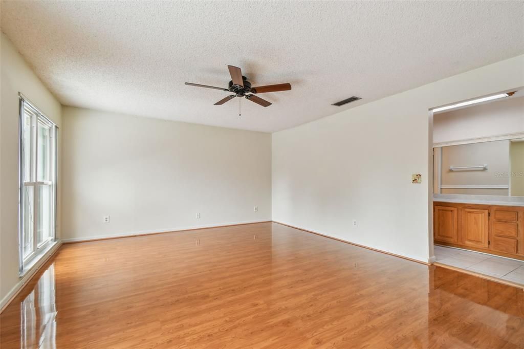Empty room, Interior, Wood Texture Flooring