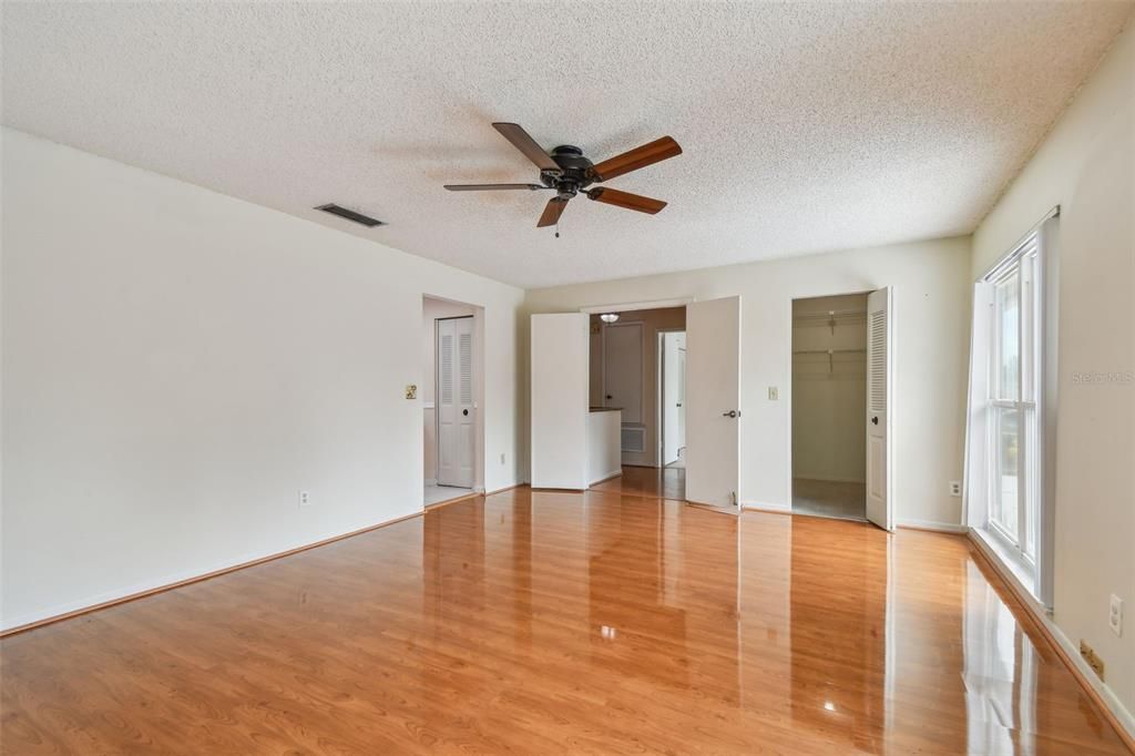 Empty room, Interior, Wood Texture Flooring