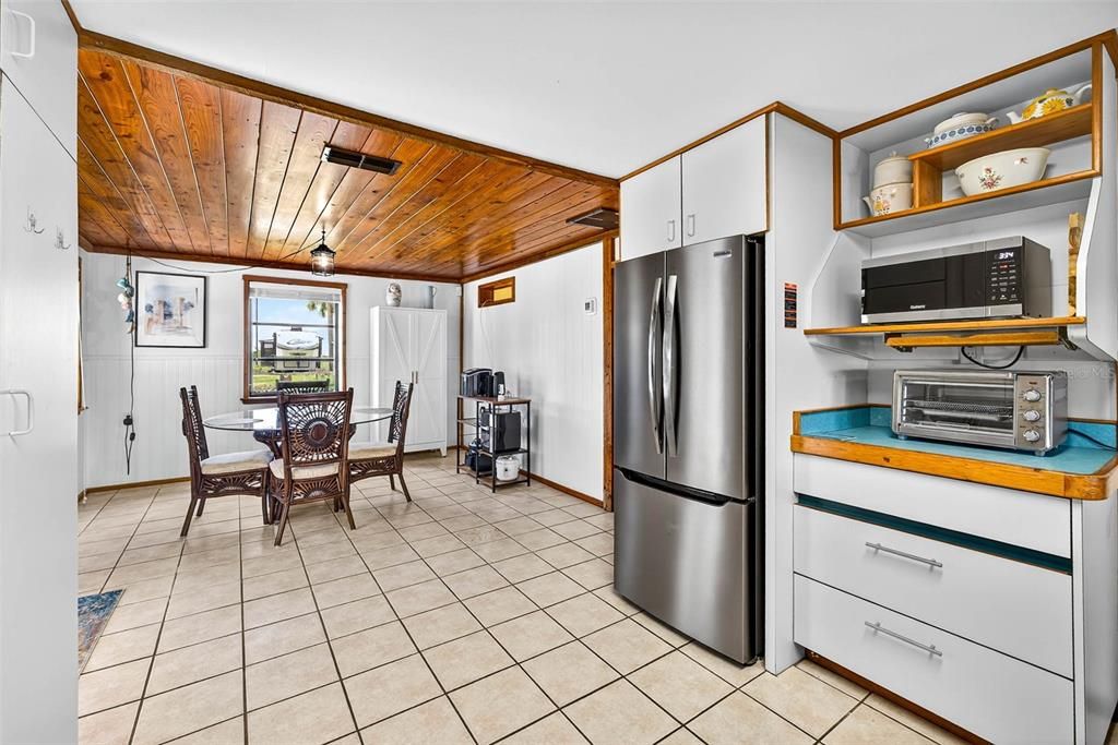Dining room, Interior, Kitchen, Wooden Ceilings