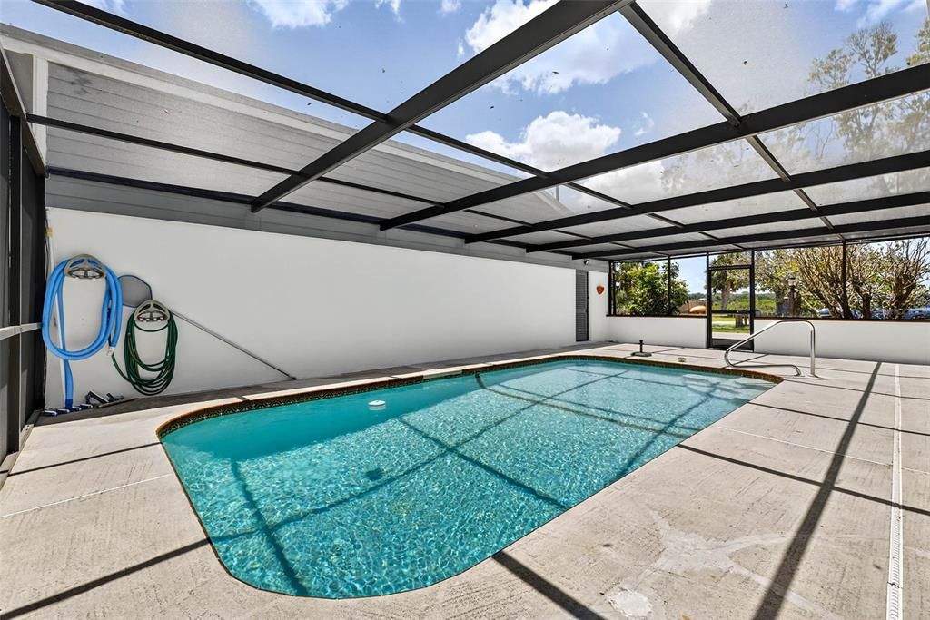 Glass Ceilings, Interior, Pool, Sun Room