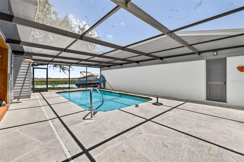 Glass Ceilings, Interior, Pool, Sun Room