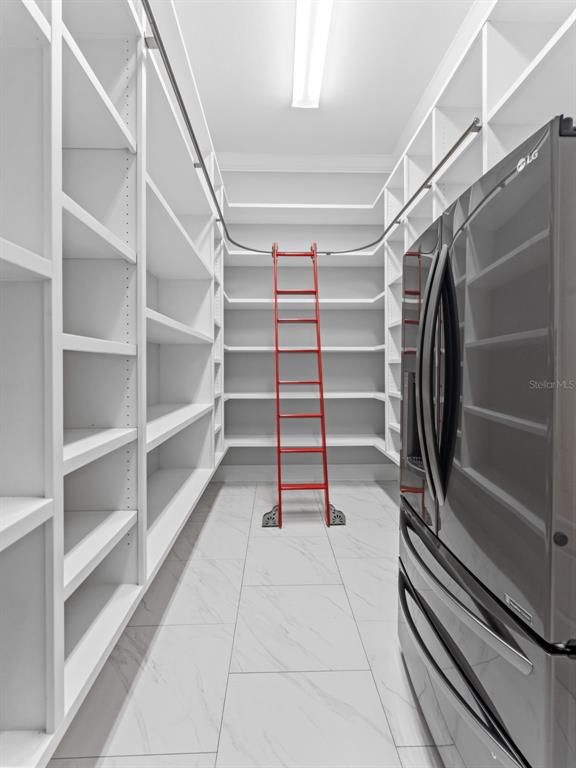 Interior, Marble, Recessed Lighting, Walk-in Closets