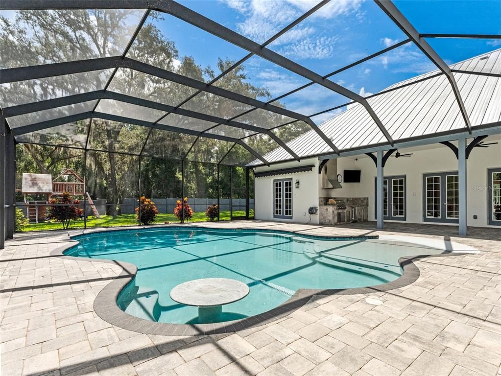 Glass Ceilings, Interior, Pool, Sun Room