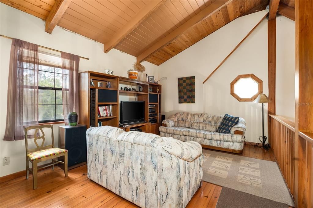 Interior, Living room, Wooden Beams, Wooden Ceilings, Wood Texture Flooring