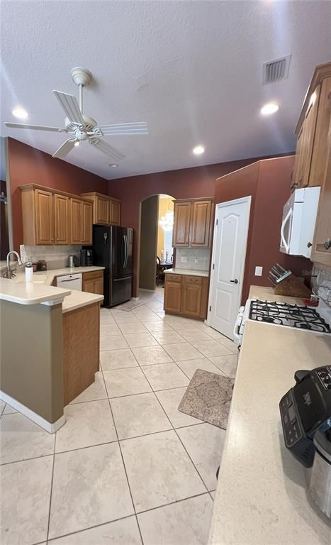 Interior, Kitchen, Recessed Lighting