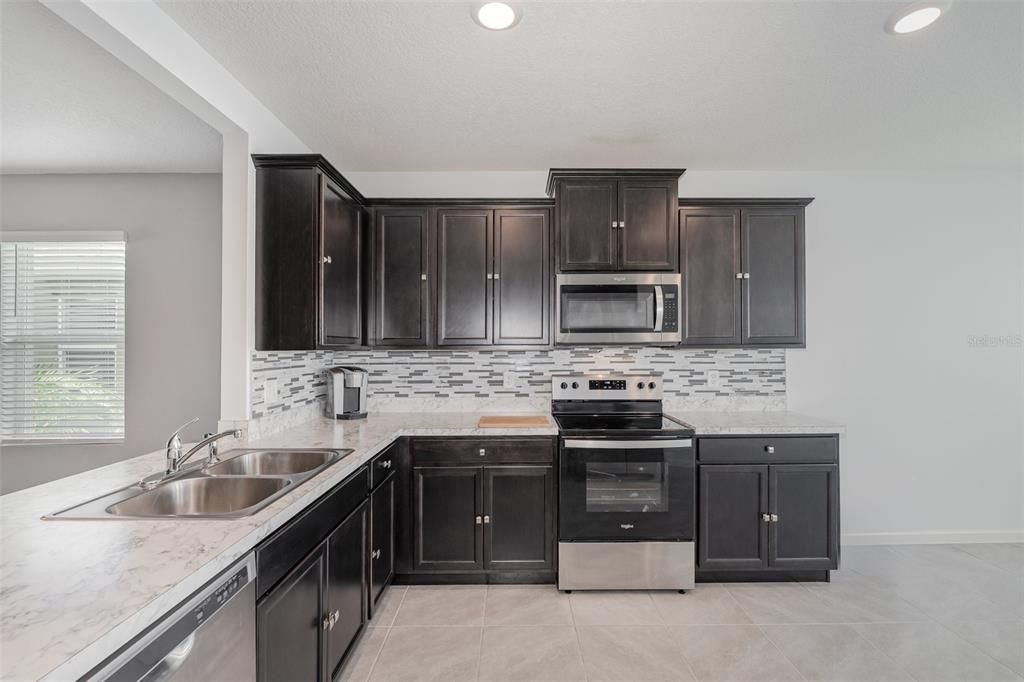 Interior, Kitchen, Recessed Lighting, Stainless Steel Appliances