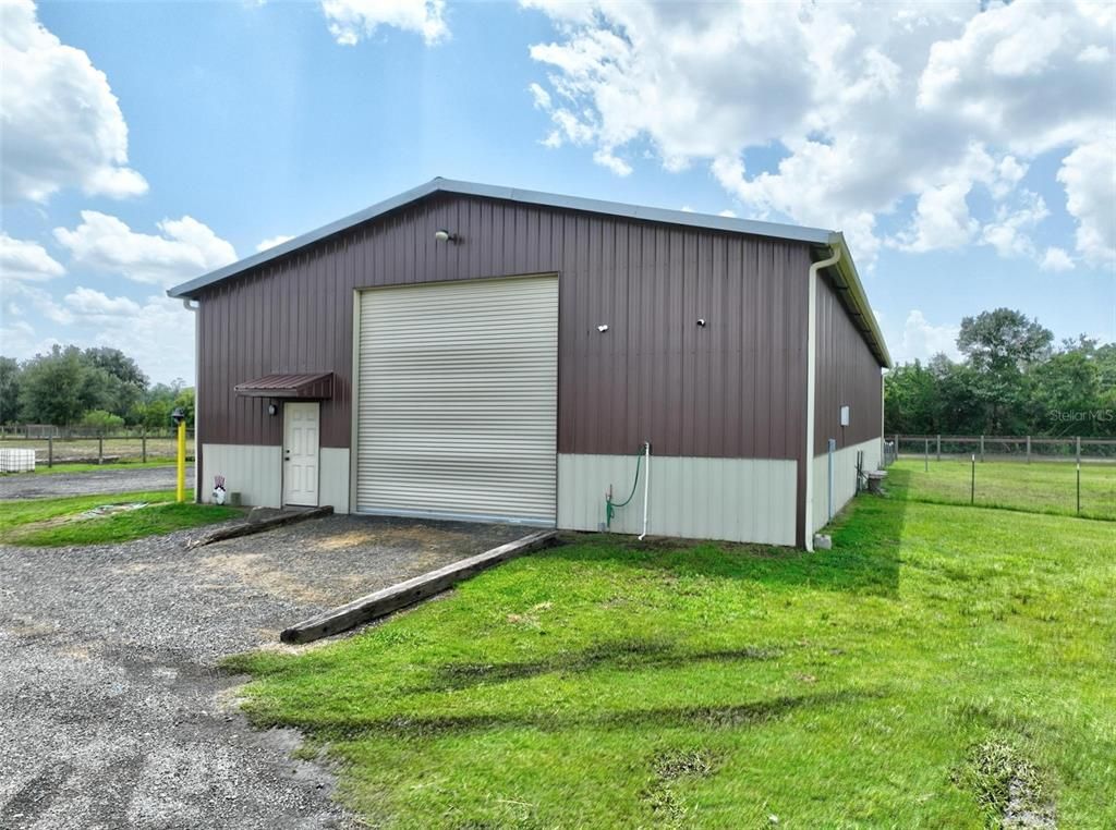 Backyard, Detached Garage, Exterior