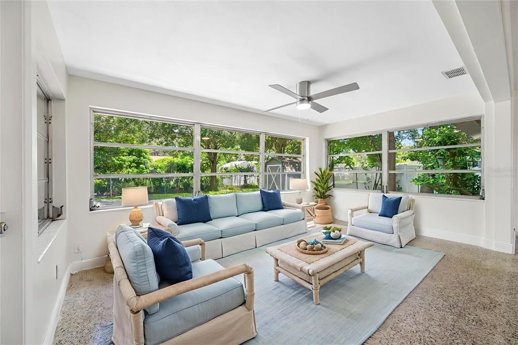 Interior, Living room, Sun Room