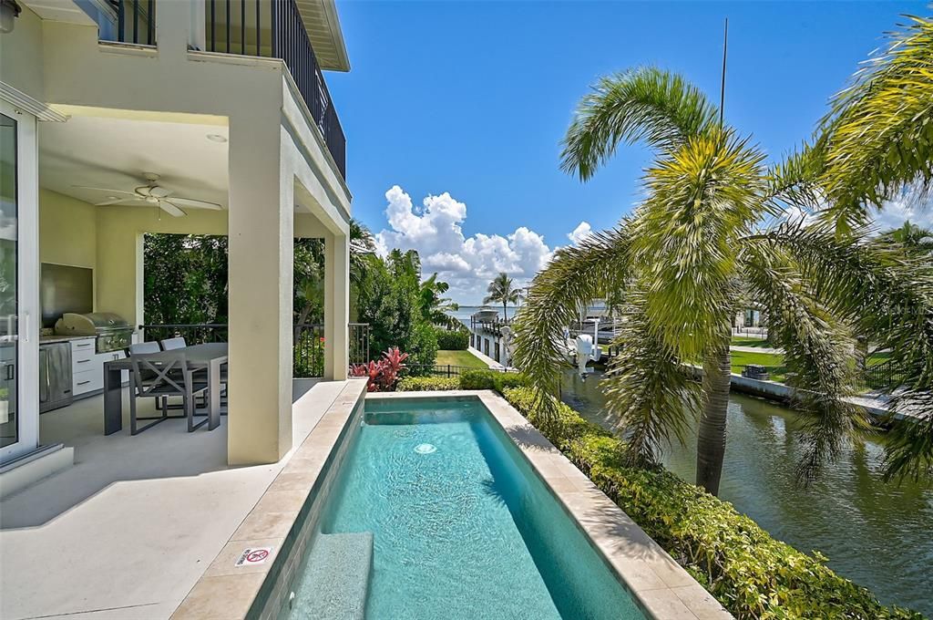 Exterior, Outdoor Kitchen, Pool, Water