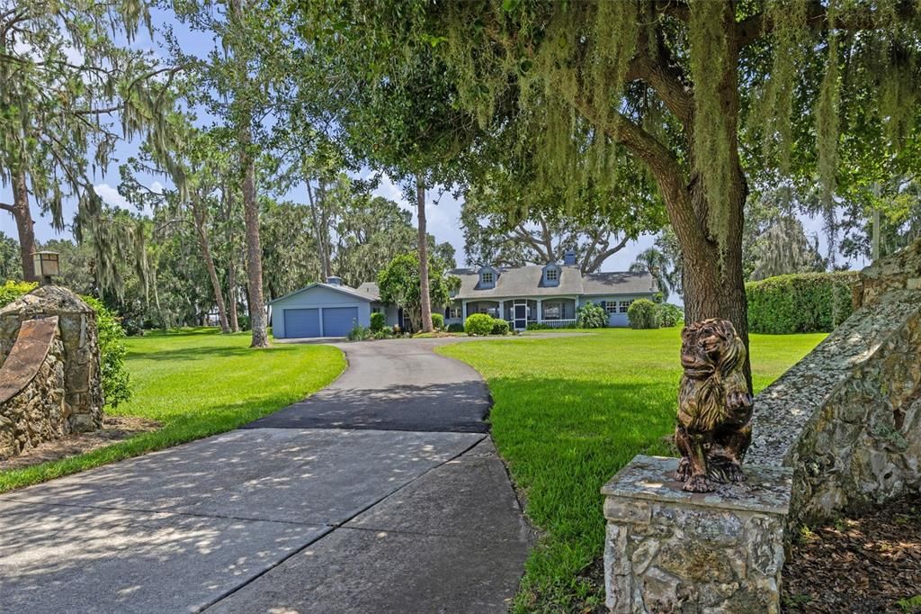 Backyard, Detached Garage, Exterior