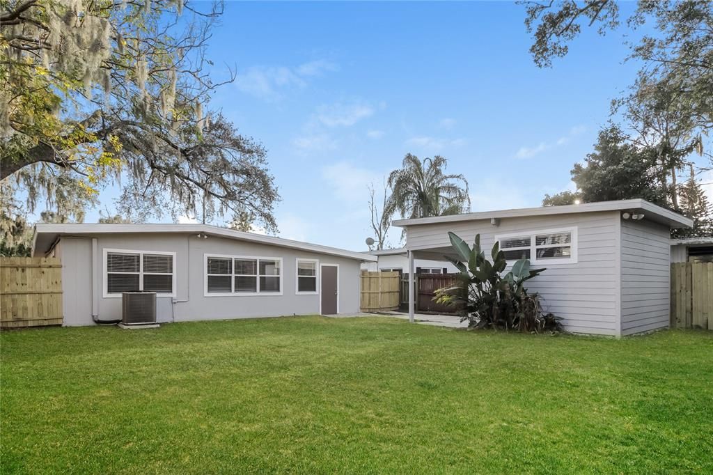 Backyard, Exterior