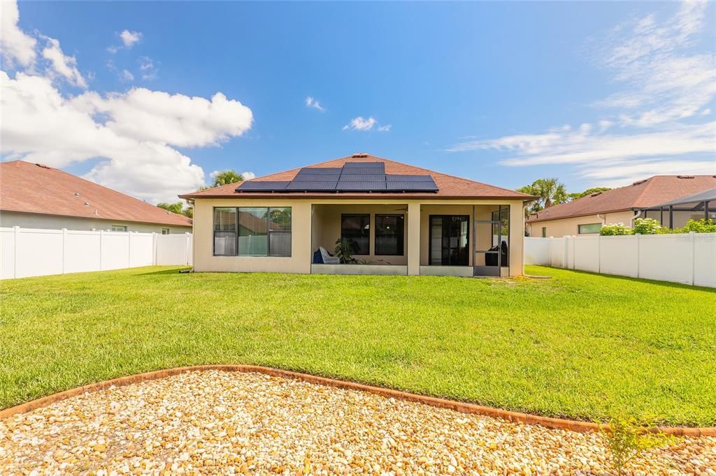Backyard, Exterior, Solar Panels