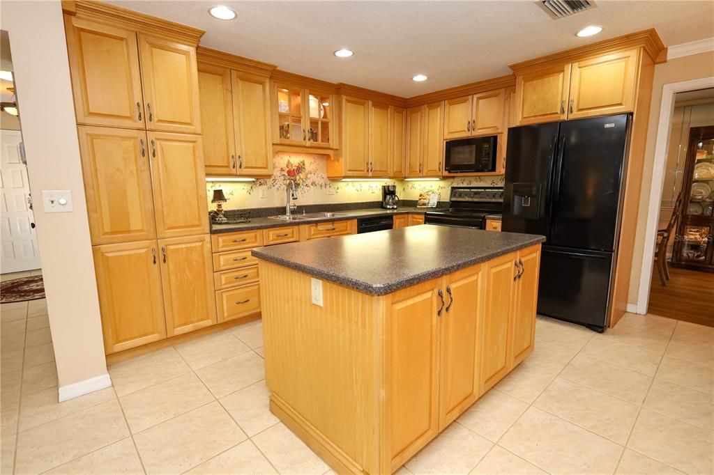Interior, Kitchen, Recessed Lighting
