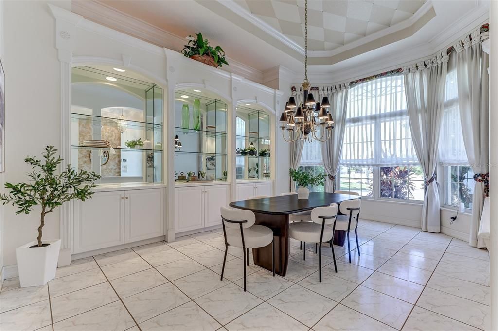 Chandelier, Dining room, Interior, Marble