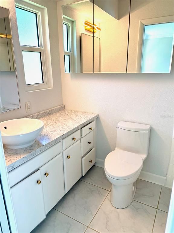 Bathroom, Dual Sink Vanities, Interior, Marble