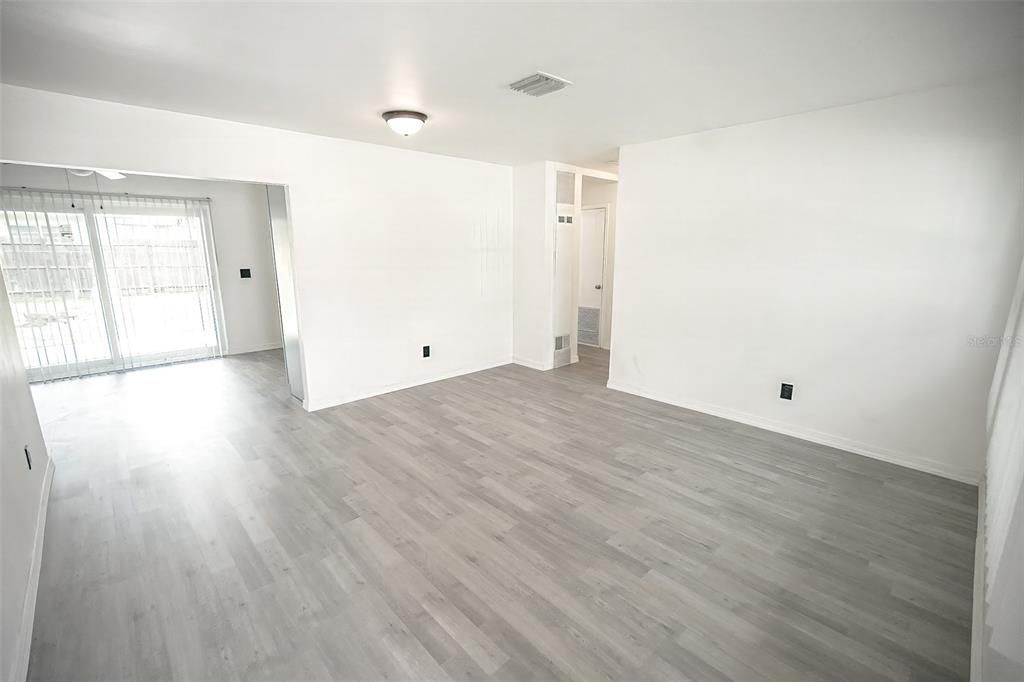 Empty room, Interior, Wood Texture Flooring