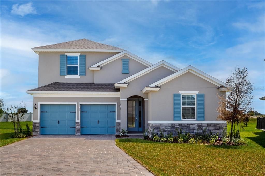 Attached, Exterior, Facade, American Craftsman